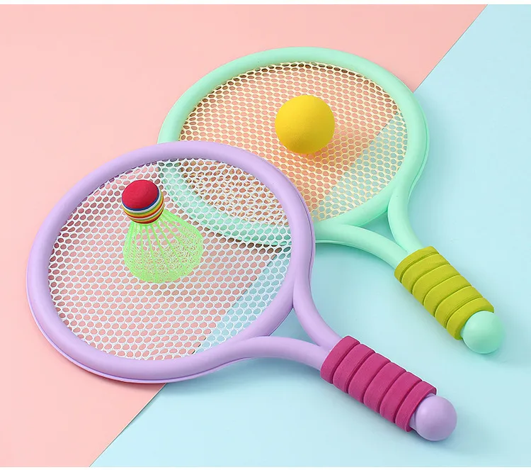 Children's Badminton, Tennis Racquet, Kindergarten Boys And Girls Twin Sports Baby Parent Child Outdoor Interactive Toys_voghion.com