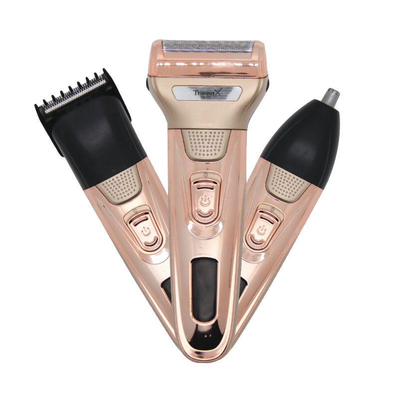 New Three In One Clipper, Nose Hair Trimmer, Reciprocating Shaver, Multifunctional Electric Push Clipper_voghion.com