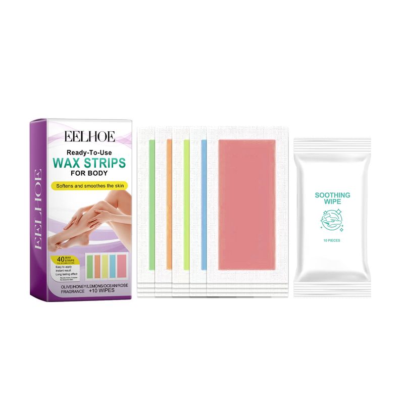 EELHOE Hair Removal Wax Paper for Arm and Armpit Hair Universal and Quick Hair Removal for The Whole Body Gentle and Non Irritating_voghion.com