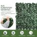 Sichtschutzhecke Künstliche Hecke Für Garten Terrasse Wanddekoration Dunkelgrün 300x100cm Pflegeleicht & UV-beständig_voghion.com