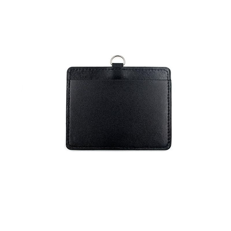 ID Holder With Easy Pull Buckle And Retractable Buckle, Brand Access Control Card Holder With Lanyard, Easy Pull Buckle, Work Badge, Employee Badge_voghion.com