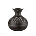 Umidificatore creativo a forma di vaso con venature del legno, semplice design floreale, piccolo e portatile per aromaterapia in casa e in auto._voghion.com