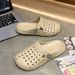 Style Closed-Toe Half Slippers For Women, Spring/Summer New Versatile Flat Lazy Shoes, Slip-On Fisherman Shoes_voghion.com