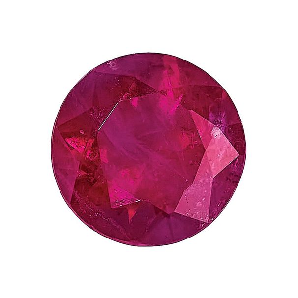 Ruby A Quality 4mm Round Diamond-Cut_voghion.com