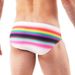 Thong Underwear - Rainbow Tie-Side Low-Rise Design For Swimming & Sports (Seamless & No Show Under Clothes)_voghion.com