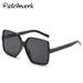 The New Trend Of Large Frame Sunglasses In Europe And The United States Wind Ladies Sunglasses Glasses Men_voghion.com