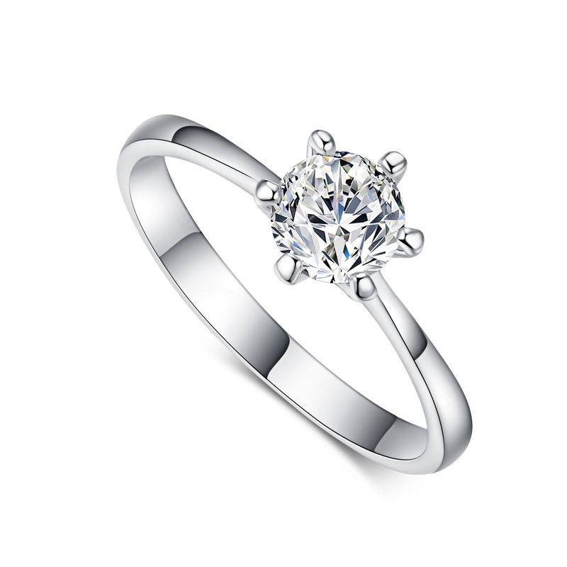 Set di gioielli da donna, set di gioielli da sposa classici alla moda con sei griffe, set di tre pezzi di zircone rotondo da donna_voghion.com