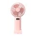 USB-C Rechargeable Handheld Fan With 5 Speed Levels & Desktop Stand - Portable Cooling For Home & Office_voghion.com