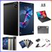 8 inch Android-tablet met IPS HD-scherm, Bluetooth, dual-sim, GPS en spraakoproepen - MTK Quad-Core-processor, 16 GB opslag, batterijduur van meer dan 9 uur_voghion.com