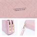 Wallet Card Cases Wallet Women Long Simple Wrist Strap Clutch Bag Double Zipper Large Capacity Mobile Phone Bag_voghion.com