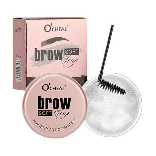 Crema para cejas OCHEAL Wild Eyebrow Cream 8 g, gel líquido transparente incoloro, jabón moldeador para cejas, gel para cejas, artefacto natural para cejas salvajes_voghion.com
