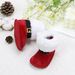 Baby toddler shoes, Christmas style, cute plush heart boots, warm and non-slip, suitable for holiday & party outfits,_voghion.com