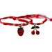 Zodiac Year Red Rope Couple For Women DIY Strawberry Cherry Bracelet Woven Best Friend Children Student Gift Jewelry_voghion.com