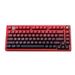 Klawiatura PBT Five Sided Heat Sublimation Custom Red And Black Gradient Factory Straight XOA/Cherry Wysoce kompatybilna mechaniczna klawiatura_voghion.com