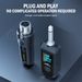 DGNOG UHF XLR adapter vezeték nélküli adó-vevő dinamikus mikrofon gitár audio keverő PA rendszerhez_voghion.com