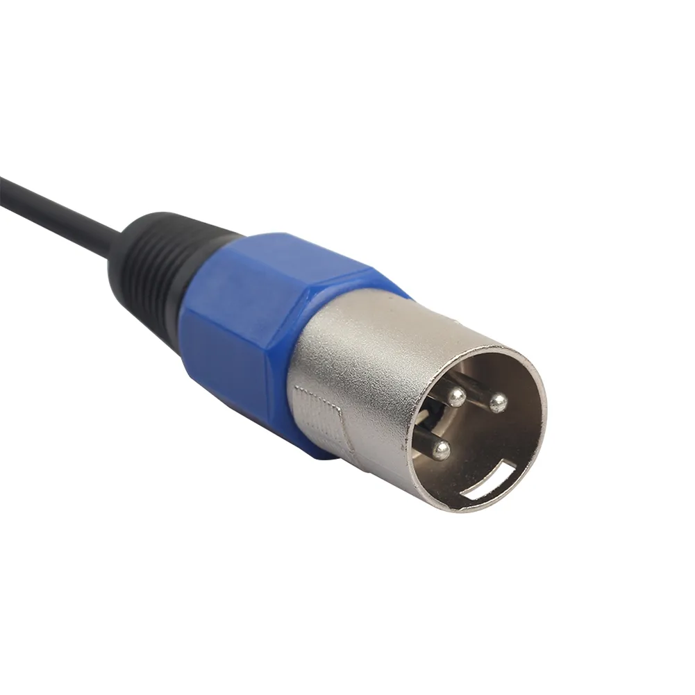 Hitech Stereo męski kabel jack 3,5 mm do mikrofonu XLR Audio 3Pin męski/żeński do telewizora HDTV_voghion.com