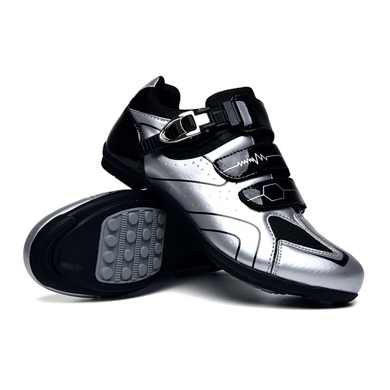 Professional men's and women's mountain bike lock breathable hard soled road cycling shoes, outdoor sports rubber sole_voghion.com