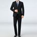CT Herren Anzug Set Business Professional Formal Wollmaterial Plus Size Anzug Herbst Winter Trauzeuge Trauzeuge Smoking_voghion.com