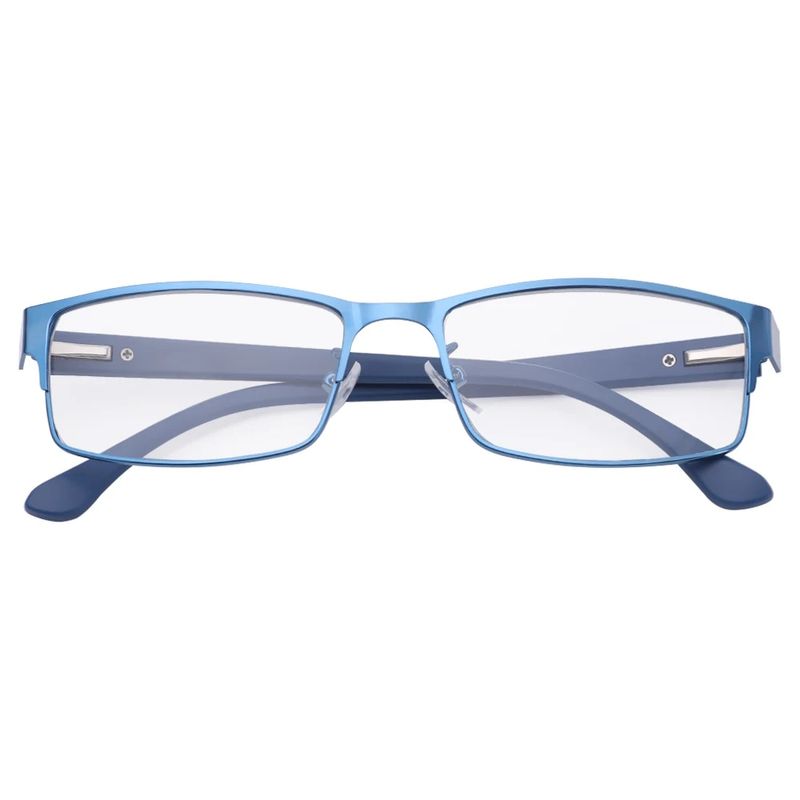 Fashion Fashion Classic Business Reading for Men Titanium Alloy Frame Readers Eyewear Ultra Light Resin Lens Presbyopia Glasses_voghion.com