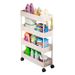 Narrow Rack Behind The Door, Storage Artifact, Floor Standing Trolley, Bathroom Toilet Gap, Home Multi Layer Rack_voghion.com