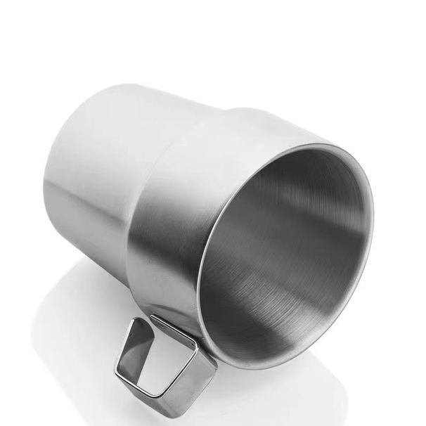 Set di tazze da campeggio a doppia parete in acciaio inossidabile 304 - Confezione da 4/6, isolate termicamente e portatili per caffè, tè e attività all'aperto_voghion.com