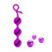 Bai Le Pai Ti La Three Balls Pull Silicone Female Adult Products Kegel Exercise Ball BI-014211_voghion.com