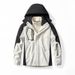 Herren Winddicht Wasserdicht Winter Outdoor Softshell Jacke Unisex Zweiteiliges Set Drei-in-Eins Wanderanzug Bedruckt_voghion.com