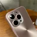Luxuriöse, coole Laserhülle für iPhone 16 15 14 Plus 13 12 11 Pro Max, matt, Aurora-CD-Muster, stoßfeste Stoßstangenpanzerung, harte Abdeckung_voghion.com