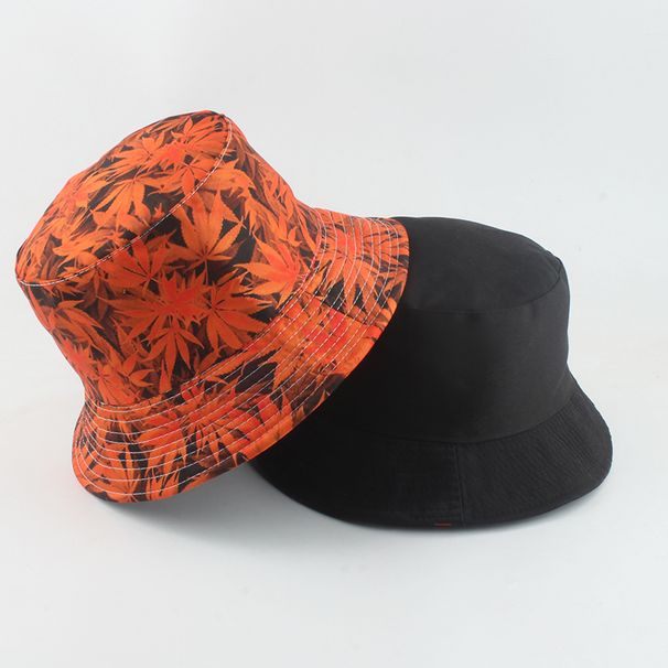 Νέες Αφίξεις Καπέλο Ψαρά Παναμά με Τρισδιάστατη Εκτύπωση από Φύλλο Σφενδάμου, Άνδρες, Γυναικεία, Εξωτερική, Καλοκαιρινή, Casual, Βαμβακερό, Bob, Chapeau, Αναστρέψιμο, Σκούφος Bucket_voghion.com