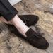 Suitable For All Seasons Casual Men's Soft Sole Slip-On Large 17 Loafers Moccasins Size 48 Leather Shoes_voghion.com