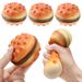 Foam Squishies TPR Simulation 3D Food And Play Burger Creative Press To Vent Fast Rebound Pinch Fun_voghion.com