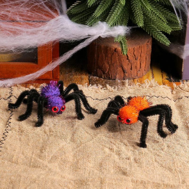 Halloween Spider Hair Clip Halloween Children's Adult Party Decoration Props Funny Spider Hair Clip Hair Accessories_voghion.com