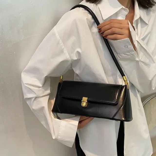Pod pachami francuska torebka w stylu vintage 2021 kobiet markowe torby moda damska pojedyncza torba na ramię klasyczne kopertówki_voghion.com