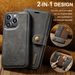 Suitable for iPhone16 Pro Max magnet split mobile phone leather case iPhone15 Pro Max protective case_voghion.com