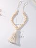 Curtain wooden bead tie curtain tie bead chain simple hotel homestay decorative curtain tie rope_voghion.com