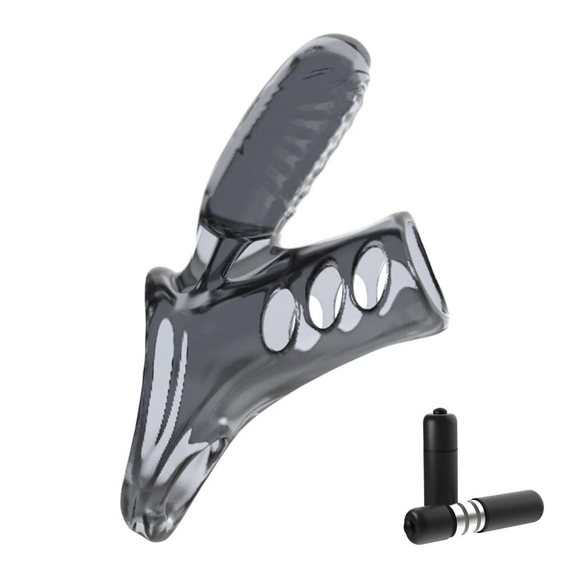 Male Ejaculation Delay With Vibration G Spot Stimulator Vibrator Cover Ring Dick Enlargement Sleeve Sex Toy For Men_voghion.com