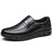 2025 Top Layer Cowhide Car Men's Casual Sole Soft Genuine Leather Slip-On Lazy Shoes Comfortable_voghion.com