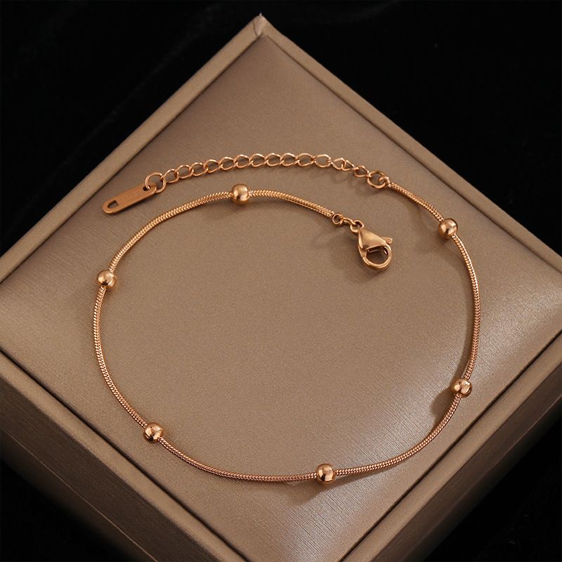 Princess Cute Pastoral Round Titanium Steel Bracelets In Bulk_voghion.com