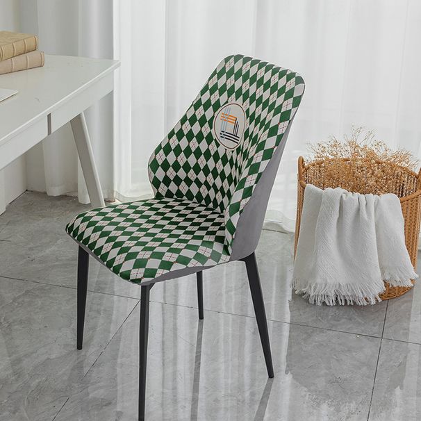 Coprisedia moderno in poliestere elasticizzato – Misura universale per sedie dalla forma unica (antiscivolo, resistente, antipolvere, decorativo)_voghion.com