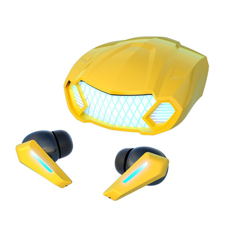 Ασύρματα ακουστικά μουσικής M5, συμβατά με BT, ακουστικά TWS διπλής λειτουργίας, αθλητικά ακουστικά παιχνιδιών 5.2, σετ ακουστικών με φως αναπνοής_voghion.com