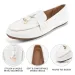 Women's Loafers Slip OnShoes Casual Comfortable Office Flat - Soft Leather Retro Thick Sole Lazy Slip-On For Women Beach_voghion.com