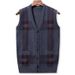 Herren-Strickweste, Slim Fit, ärmellose Strickjacke mit V-Ausschnitt, lässiger, warmer Winterpullover für Herbst und Winter_voghion.com