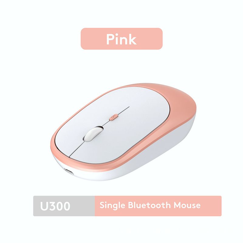 Mouse per computer da ufficio wireless 2.4G 5.2 Bluetooth a doppia modalità, silenzioso e ricaricabile_voghion.com