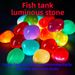 Glow-in-the-Dark Landscaping Luminous Fish Tank Decoration Ornament Aquarium Colorful Artificial Resin Scenery Stone_voghion.com