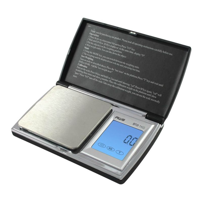 BT21kg Digital Pocket Scale In Black_voghion.com