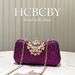 Lila Luxus Strass Abendtasche, Elegante Strass Schnalle Clutch, Stilvolle Abendtasche für Damen_voghion.com