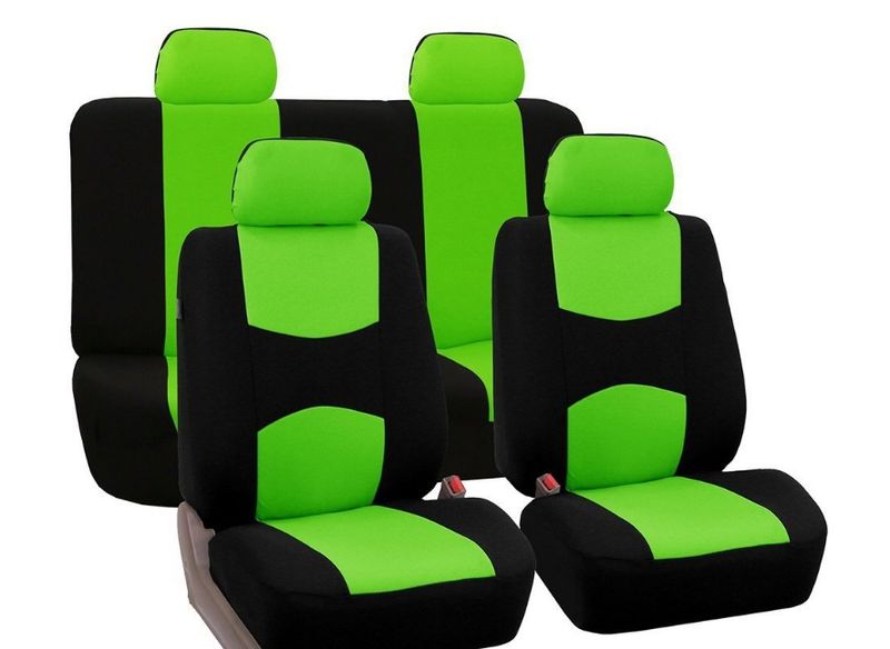 General Motors Seat Cover 5-seat Car Cushion 9-piece Flat  Fabric Cushion Car Cover_voghion.com