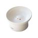 PURROOM Ceramic Small Chicken Soup Dumpling Cat Slanted High Pet Slow Feeder Bowl Prevents Black Chin Anti-Spill_voghion.com