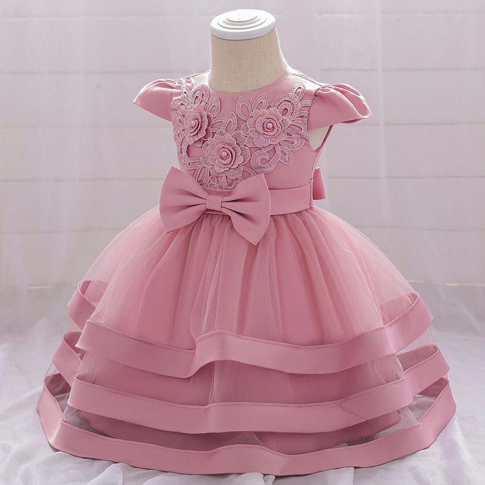 Babykleidung Baby Mädchen Kleid Kind Prinzessin Kleid Geburtstag Abendkleid Kinderkleid_voghion.com