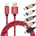 SUPTEC Micro USB Kabel Schnelle Lade Nylon Braide Ladegerät Für Samsung Galaxy S7 S6 S5 Xiaomi Redmi Huawei Handy_voghion.com